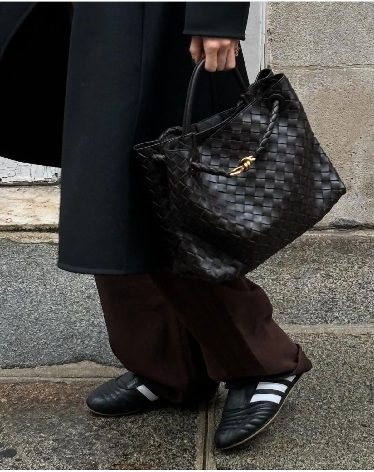 Luxury Braided Bag for Wife Practical Gift Purse with Braided Top Handle