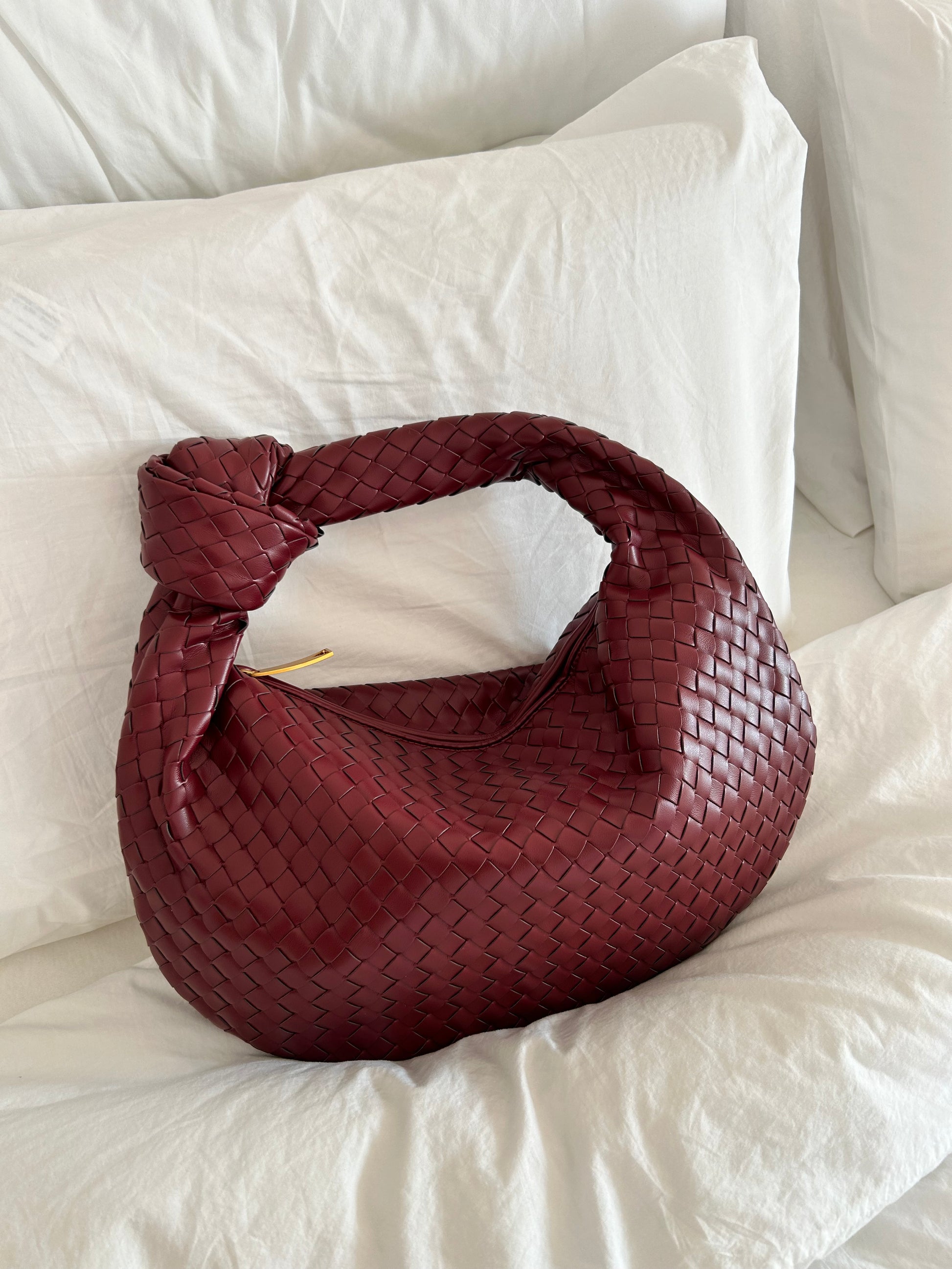 Women Tote Bag Minimalist Vegan Leather Dumpling Clutch Hobo Everyday Carry Purse Birthday Gift For Her pattybofficial luxury handbags knoten tasche designer gewebte tasche ideal for work bag for stylish mom knoten tasche best seller handbags