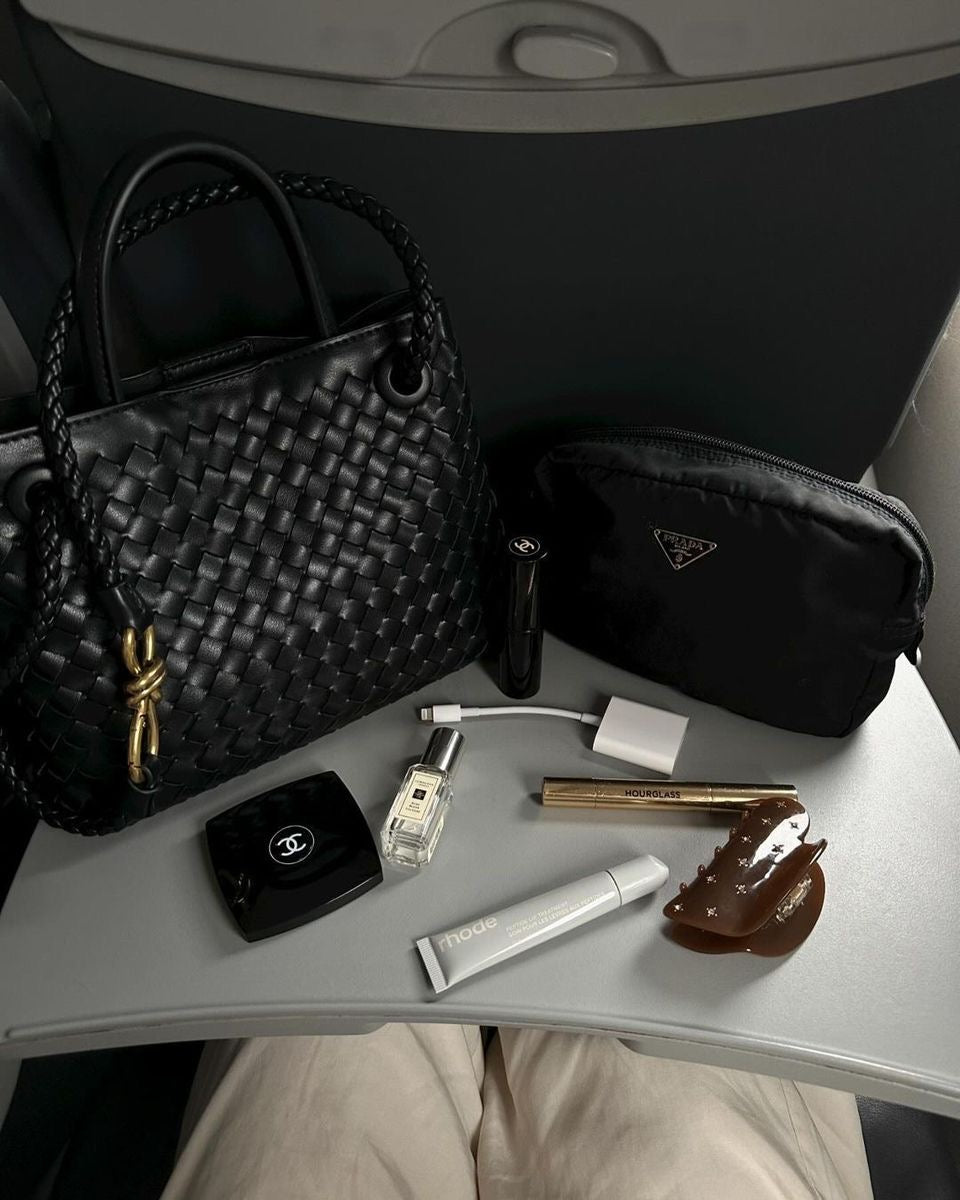 Luxury Braided Bag for Wife Practical Gift Purse with Braided Top Handle