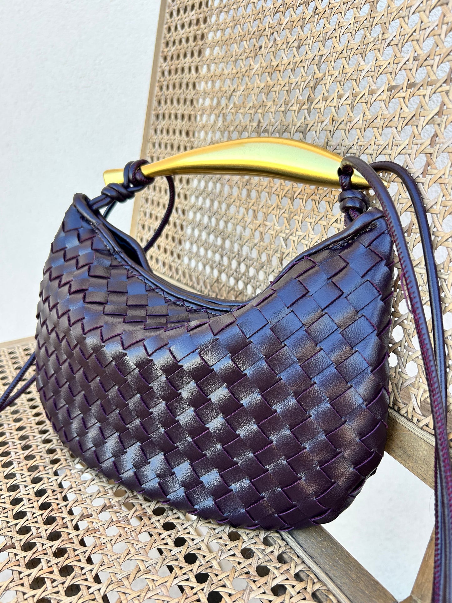 Elegant vegan leather clutch suitable for everyday and evening wear