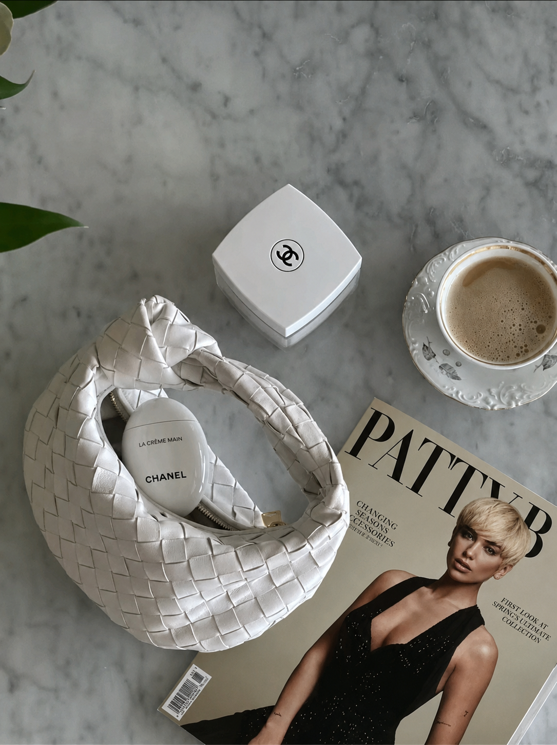 White Woven Clutch Bag | Designer-Inspired Summer Handbag