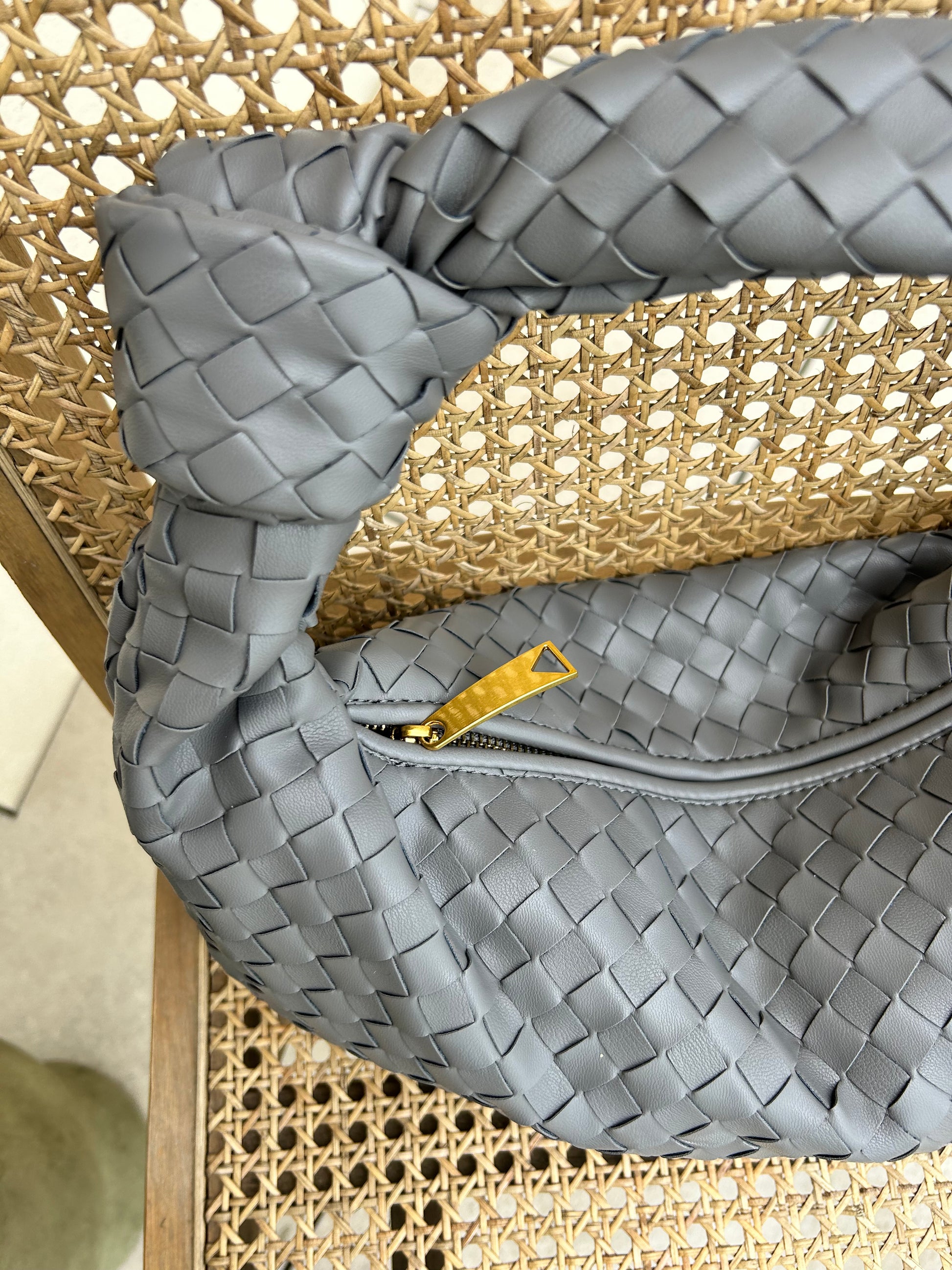 timeless grey handbag everyday styling