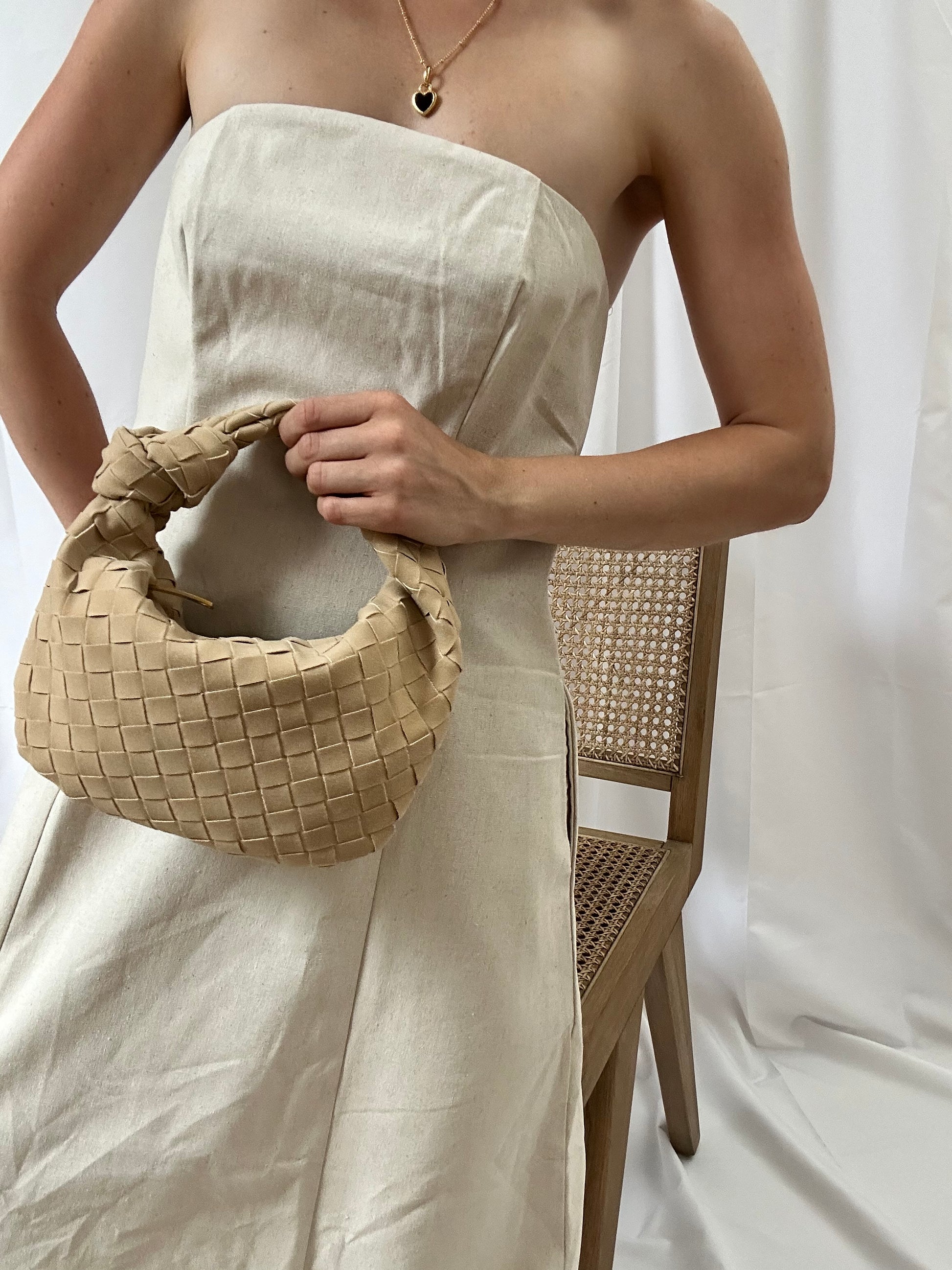 Unique Birthday Gift for Girlfriend Woven Knot Purse,Ideal Bag for Summer luxury designer inspired handbag style Summer Essential Tan Woven Knot Purse Stylish Top Handle Bag for Women Gift for mothers day, designer bag dupe pattybofficial braid bag